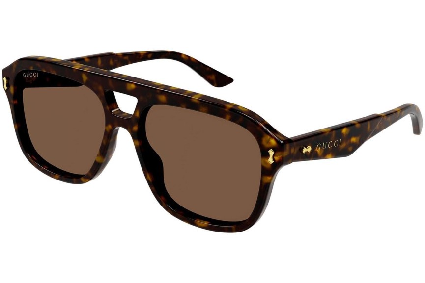 Napszemüvegek Gucci GG1263S 006 Pilota Havana