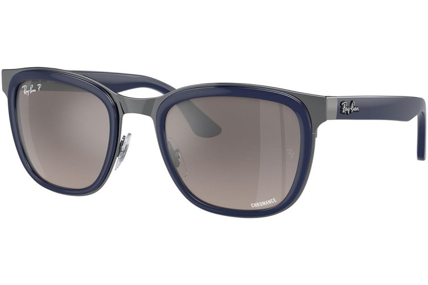 Napszemüvegek Ray-Ban Clyde RB3709 004/5J Polarized Szogletes Szürke