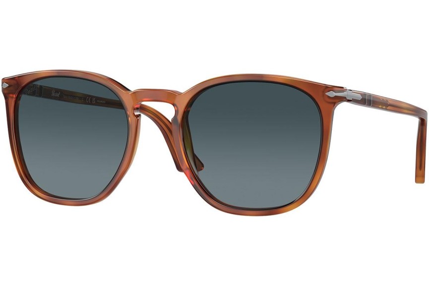 Napszemüvegek Persol PO3316S 96/S3 Polarized Szogletes Havana