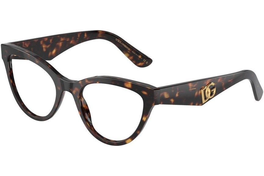 szemüvegeinket Dolce & Gabbana DG3372 502 Cat Eye Havana