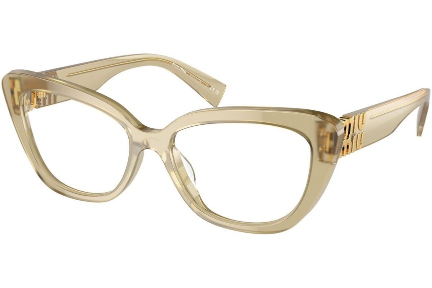 szemüvegeinket Miu Miu MU05VV 11M1O1 Cat Eye Bézs