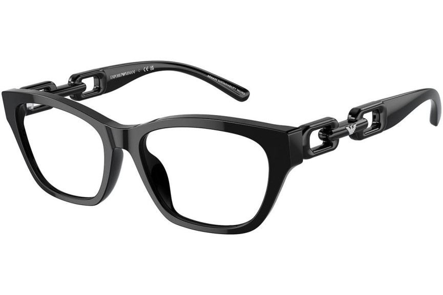 szemüvegeinket Emporio Armani EA3223U 5017 Cat Eye Fekete