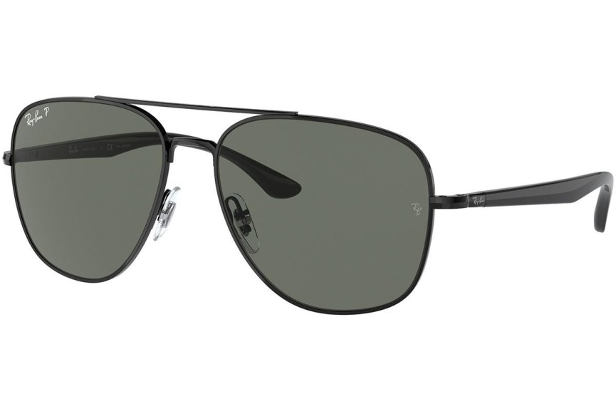 Napszemüvegek Ray-Ban RB3683 002/58 Polarized Pilota Fekete