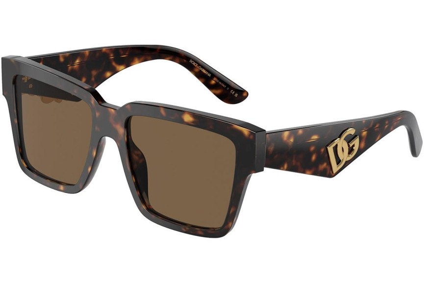 Napszemüvegek Dolce & Gabbana DG4436 502/73 Szogletes Havana