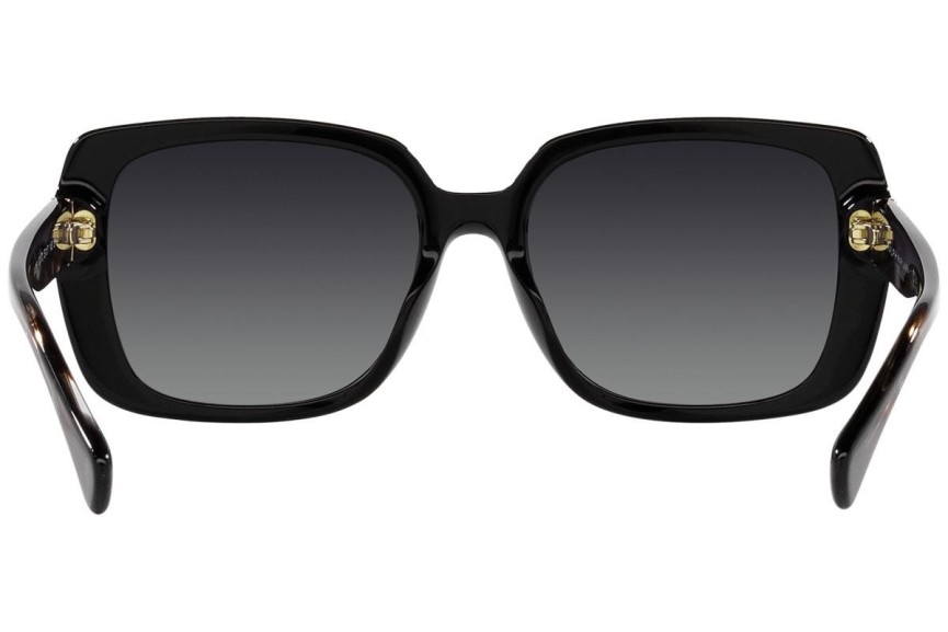 Napszemüvegek Ralph by Ralph Lauren RA5298U 5001T3 Polarized Szogletes Fekete