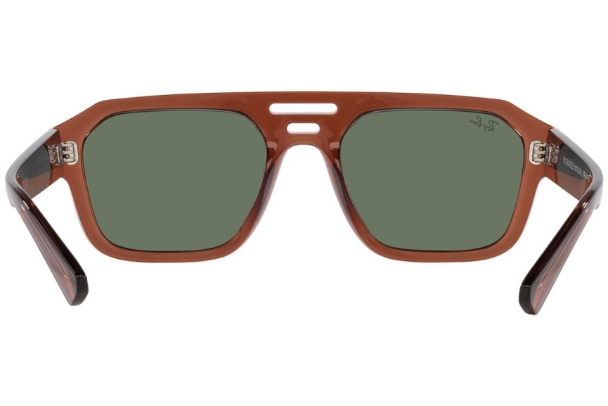 Napszemüvegek Ray-Ban Corrigan RB4397 667882 Flat Top Barna