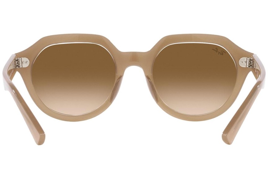 Napszemüvegek Ray-Ban Gina RB4399 616651 Szogletes Barna