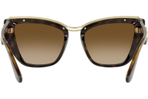 Napszemüvegek Dolce & Gabbana DG6144 502/13 Cat Eye Havana