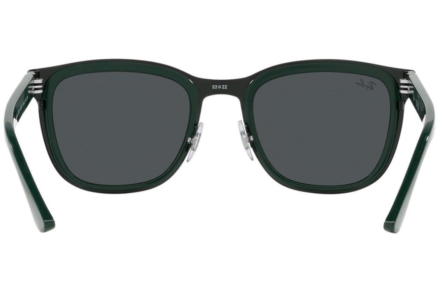 Napszemüvegek Ray-Ban Clyde RB3709 002/87 Szogletes Zöld