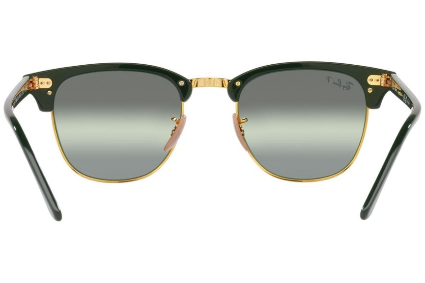 Napszemüvegek Ray-Ban Clubmaster Chromance Collection RB3016 1368G4 Polarized Browline Zöld