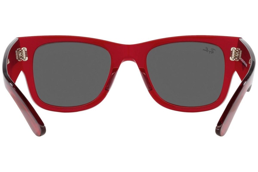 Napszemüvegek Ray-Ban Mega Wayfarer RB0840S 6679B1 Szogletes Vörös