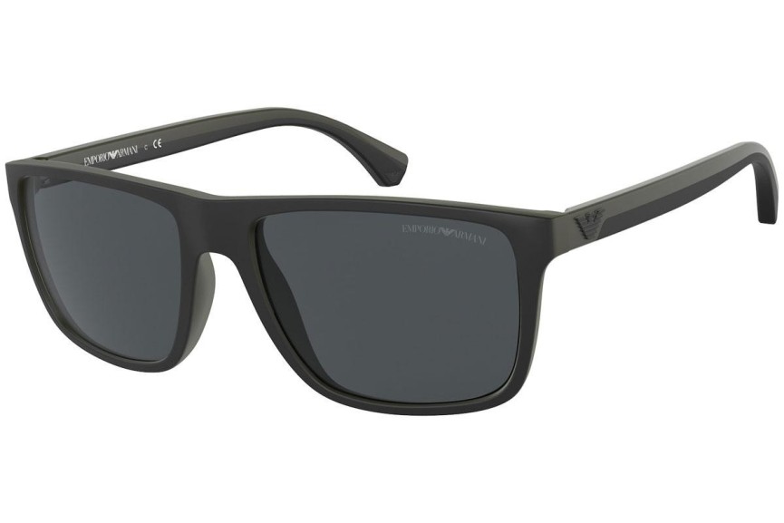 Napszemüvegek Emporio Armani EA4033 586587 Szogletes Fekete