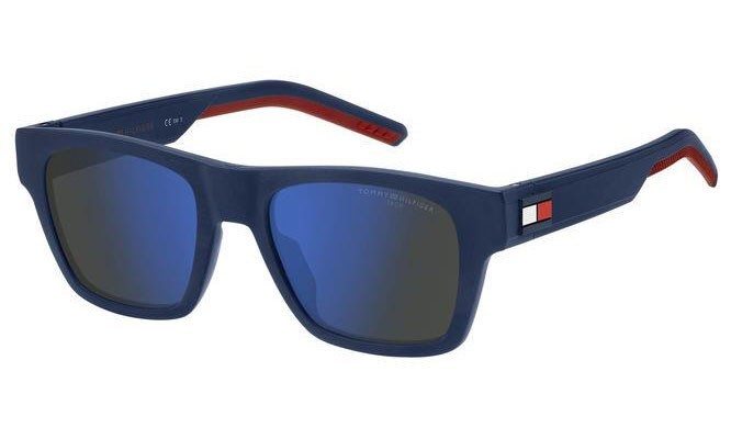 Napszemüvegek Tommy Hilfiger TH1975/S FLL/ZS Szogletes Kék