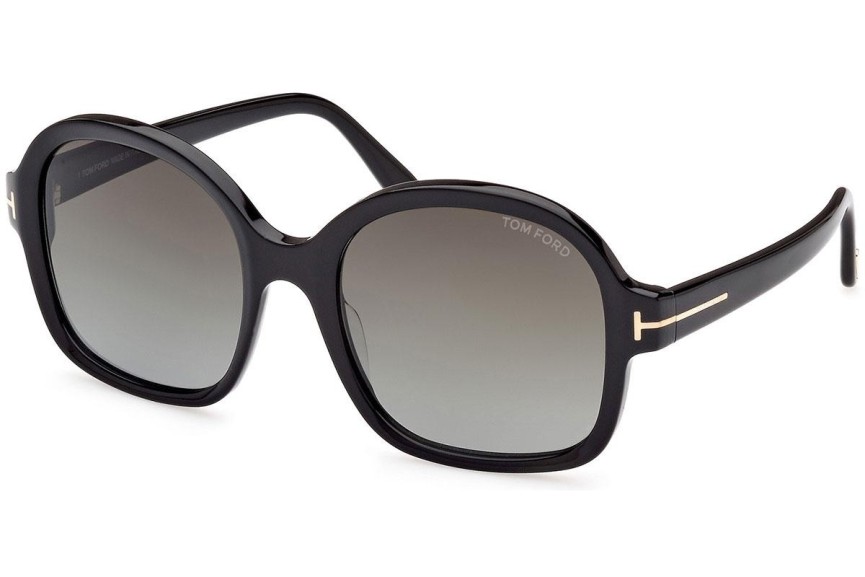 Napszemüvegek Tom Ford FT1034 01B Oversize Fekete