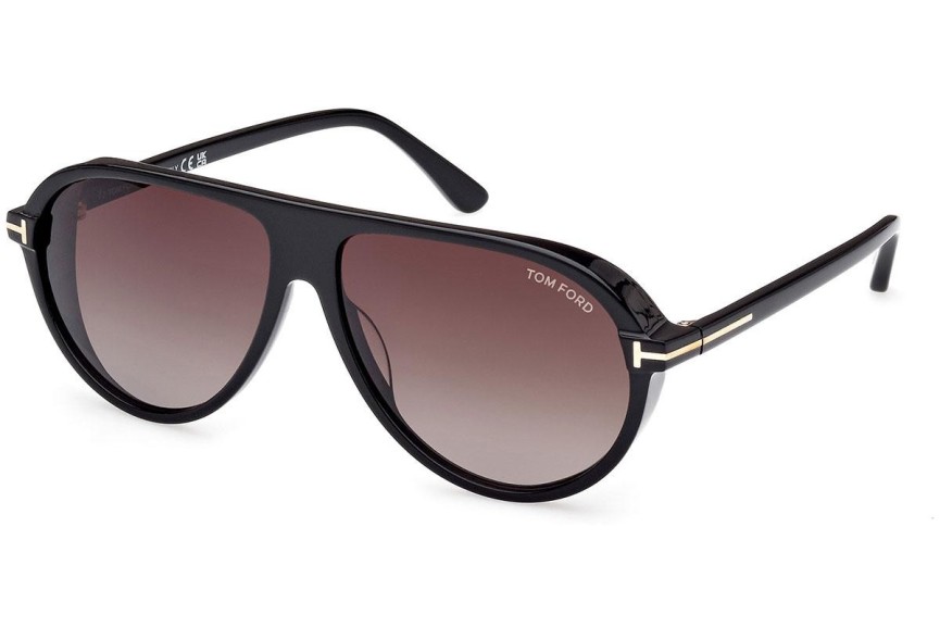 Napszemüvegek Tom Ford FT1023 01B Pilota Fekete