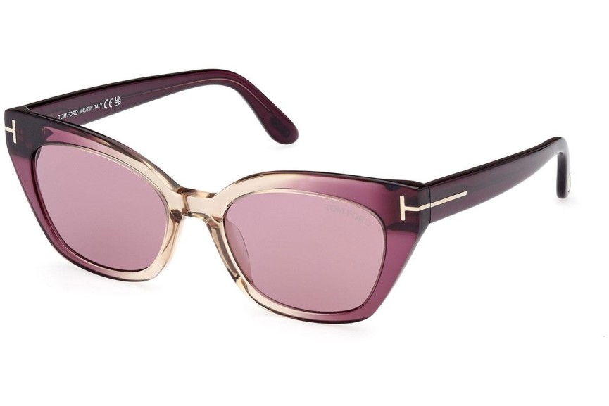 Napszemüvegek Tom Ford FT1031 83Y Cat Eye Lila