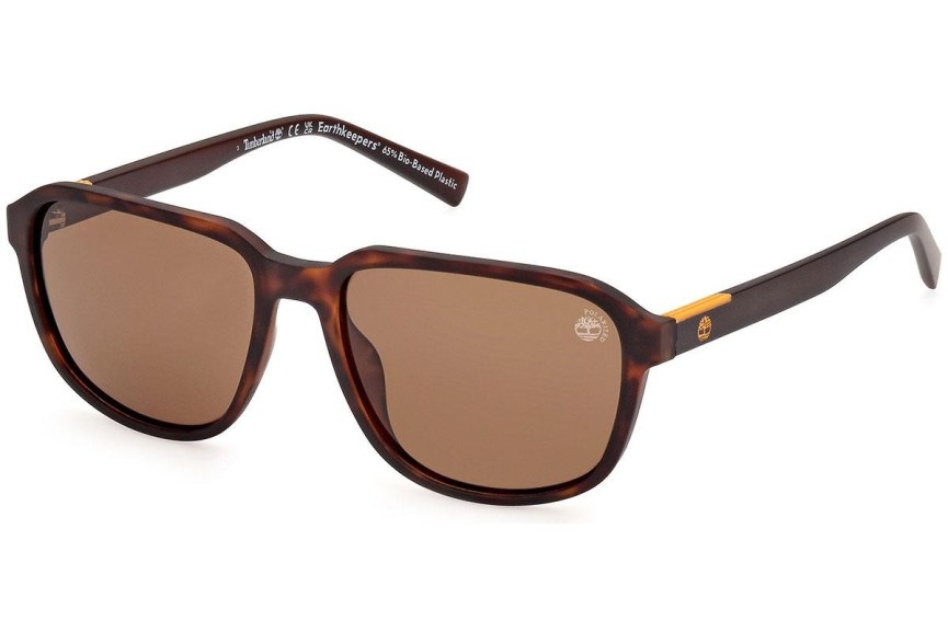 Napszemüvegek Timberland TB9311 52H Polarized Szogletes Havana