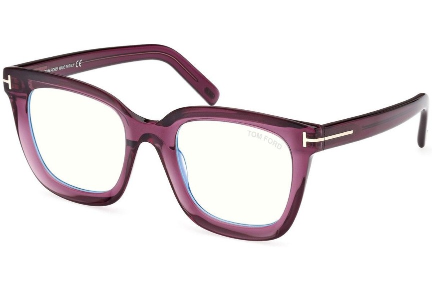 szemüvegeinket Tom Ford FT5880-B 081 Szogletes Lila