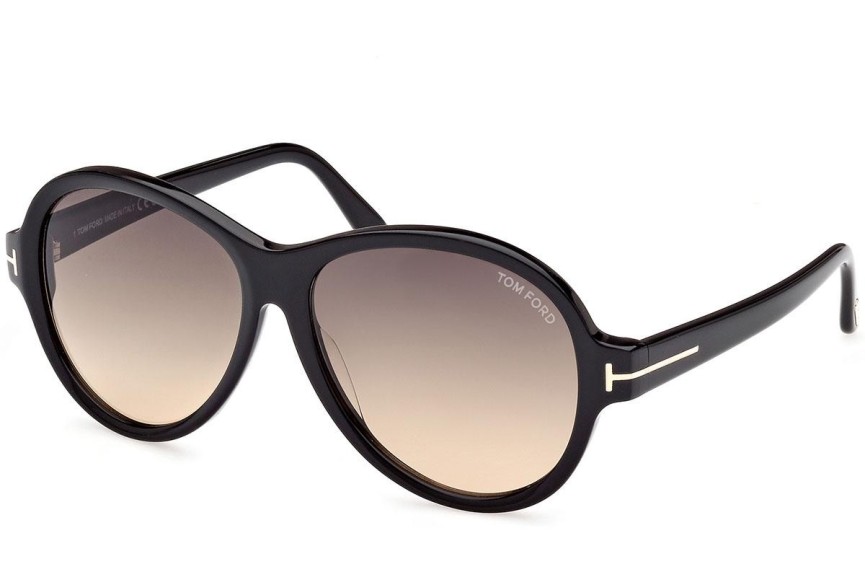 Napszemüvegek Tom Ford FT1033 01B Oversize Fekete