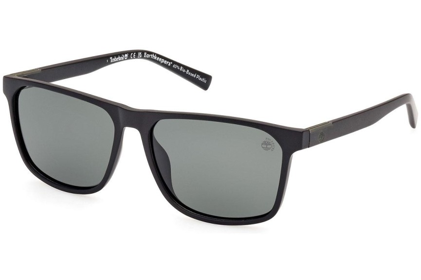 Napszemüvegek Timberland TB9312 02R Polarized Szogletes Fekete