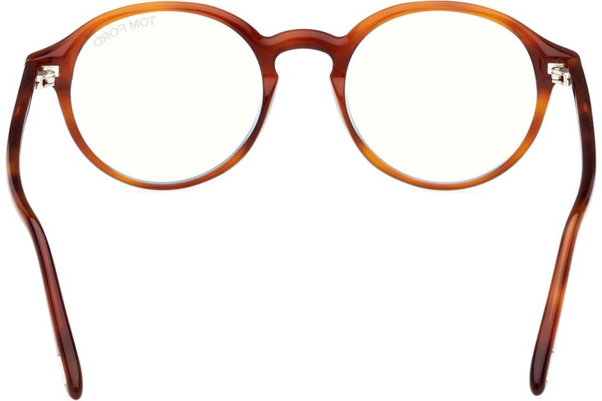 szemüvegeinket Tom Ford FT5867-B 053 Kerek Havana