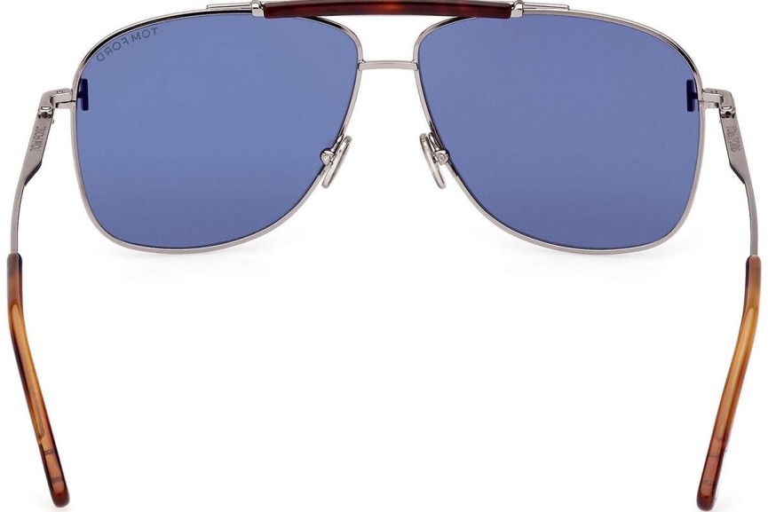 Napszemüvegek Tom Ford FT1017 14V Pilota Ezüst