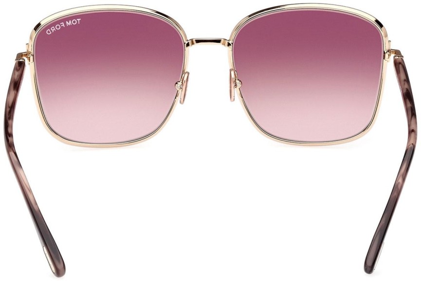 Napszemüvegek Tom Ford FT1029 28Z Szogletes Arany