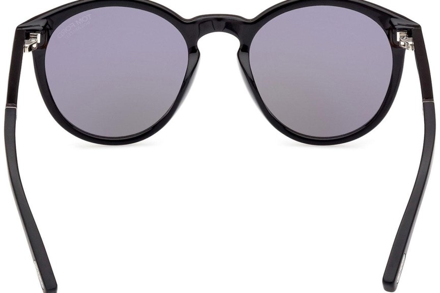 Napszemüvegek Tom Ford FT1021-N 01D Polarized Kerek Fekete