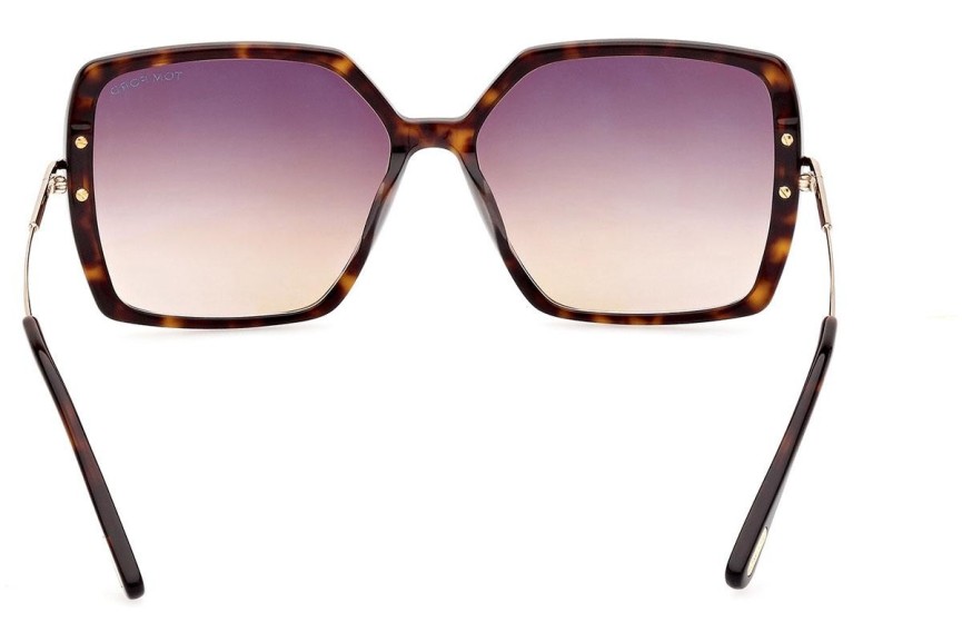 Napszemüvegek Tom Ford FT1039 52F Szogletes Havana