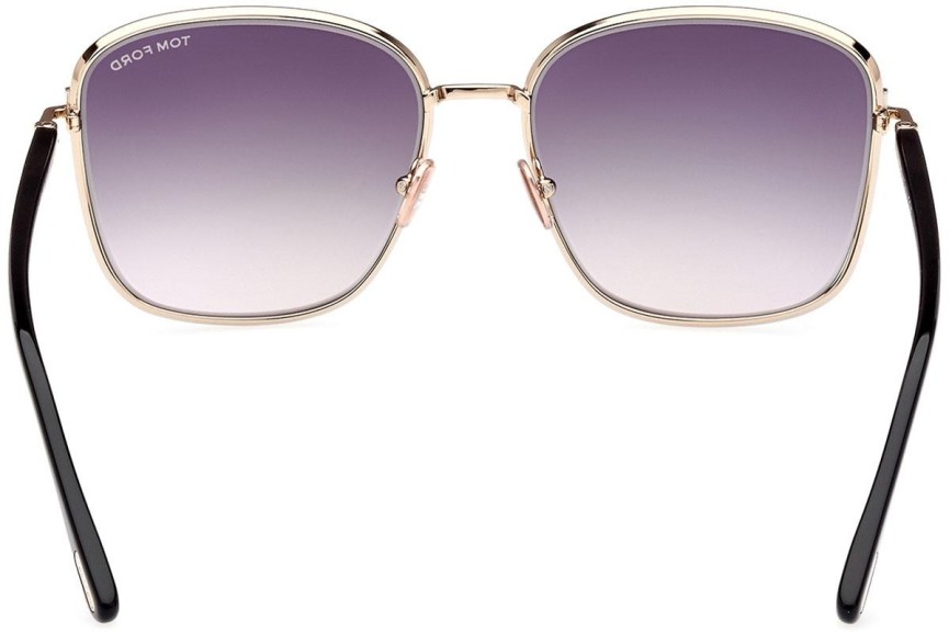 Napszemüvegek Tom Ford FT1029 28B Szogletes Arany