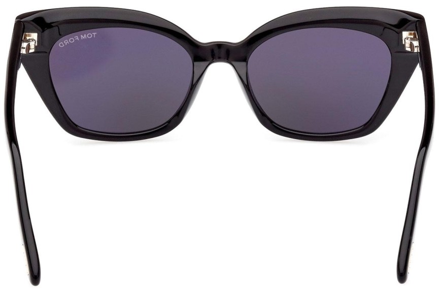 Napszemüvegek Tom Ford FT1031 01A Cat Eye Fekete