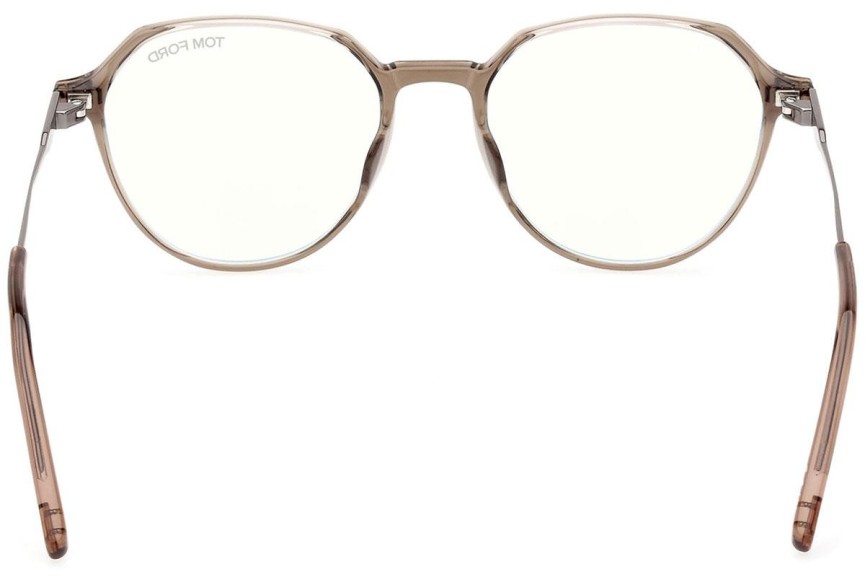 szemüvegeinket Tom Ford FT5875-B 045 Kerek Barna