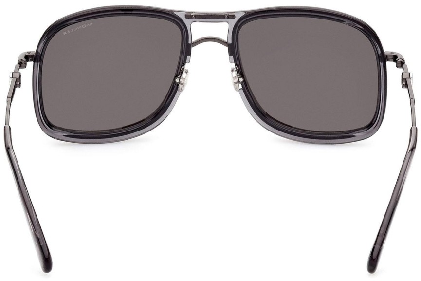 Napszemüvegek Moncler ML0223 01D Polarized Pilota Fekete