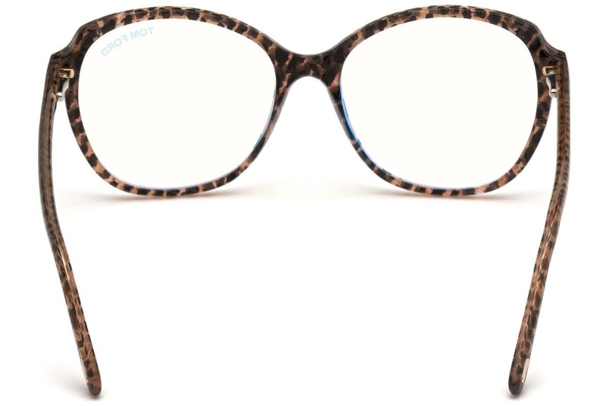 szemüvegeinket Tom Ford FT5708-B 055 Kerek Havana