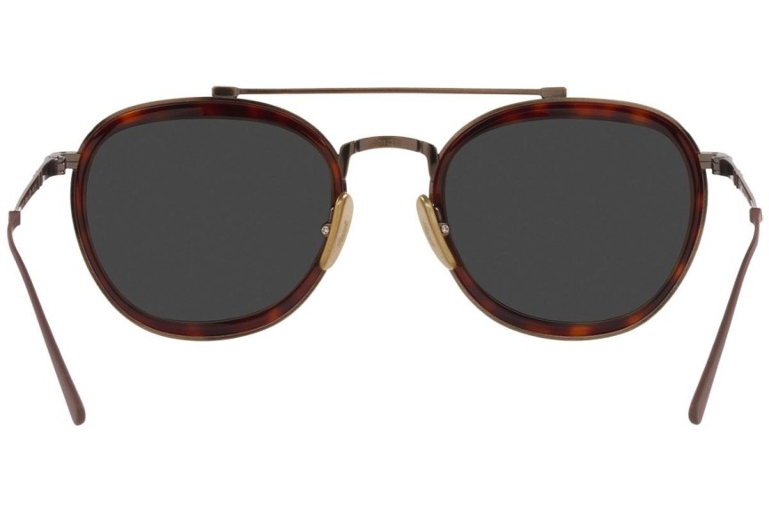 Napszemüvegek Persol PO5008ST 801648 Polarized Kerek Havana