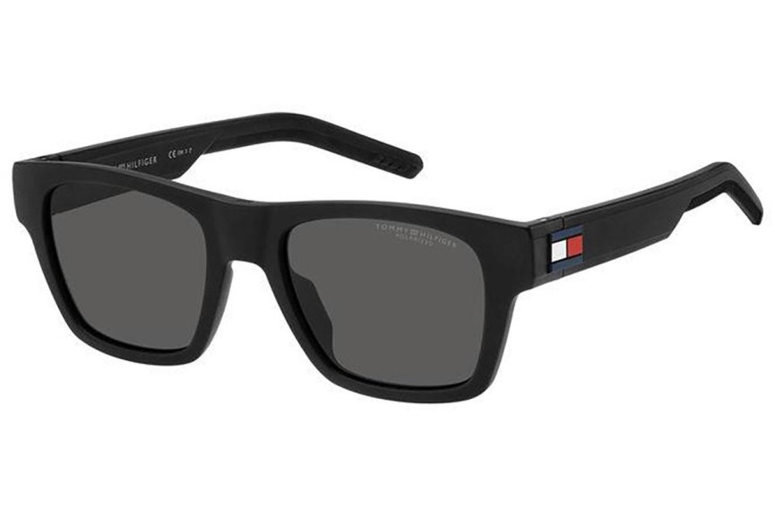 Napszemüvegek Tommy Hilfiger TH1975/S 003/M9 Polarized Szogletes Fekete