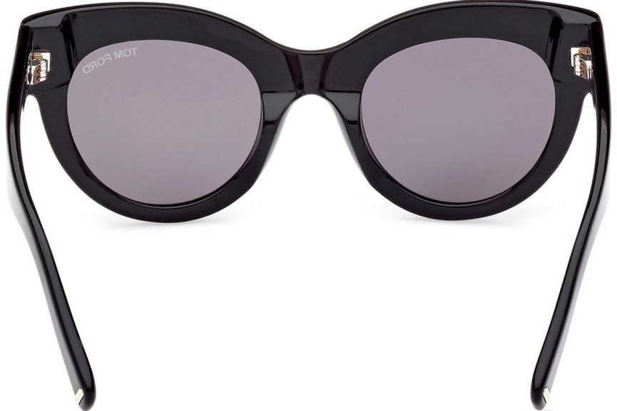 Napszemüvegek Tom Ford Lucilla FT1063 01C Cat Eye Fekete