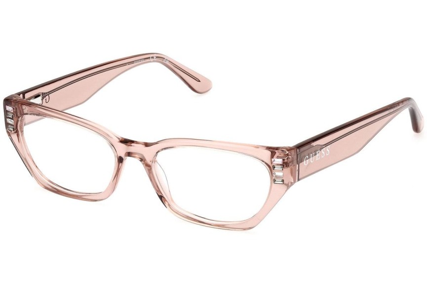 szemüvegeinket Guess GU2967 057 Cat Eye Bézs