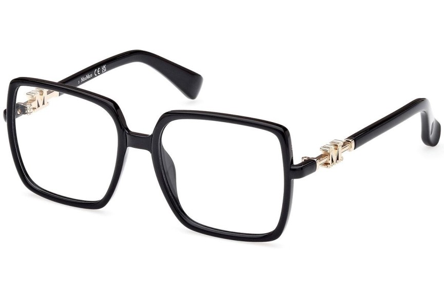 szemüvegeinket Max Mara MM5108-H 001 Szogletes Fekete