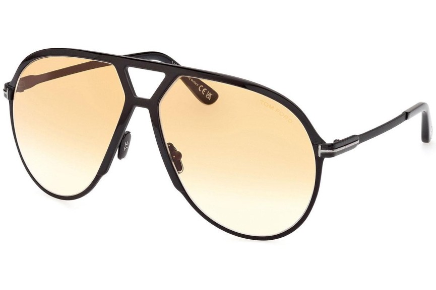 Napszemüvegek Tom Ford Xavier FT1060 01F Pilota Fekete