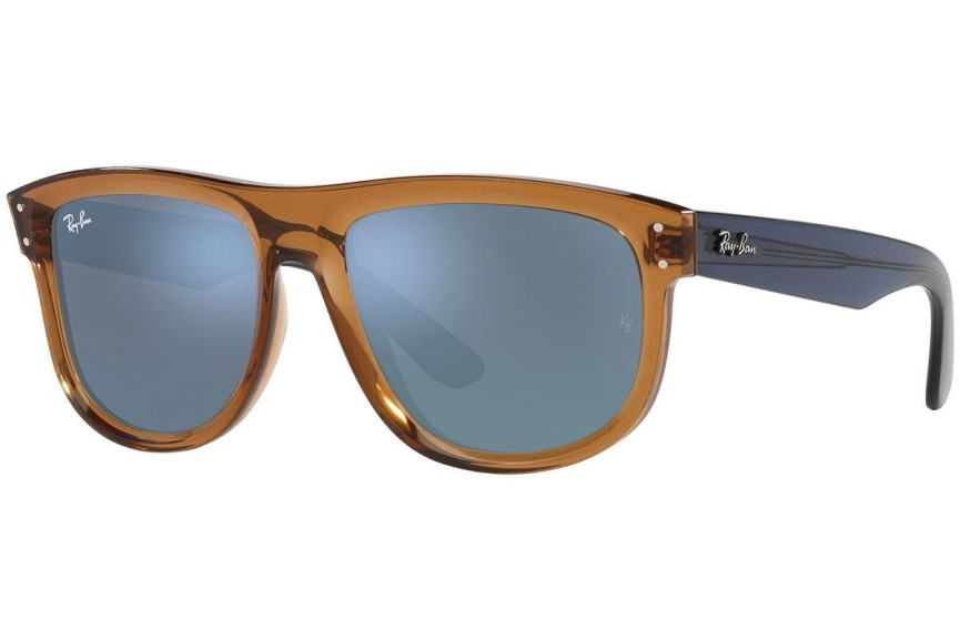 Napszemüvegek Ray-Ban Boyfriend Reverse RBR0501S 6711GA Szogletes Barna