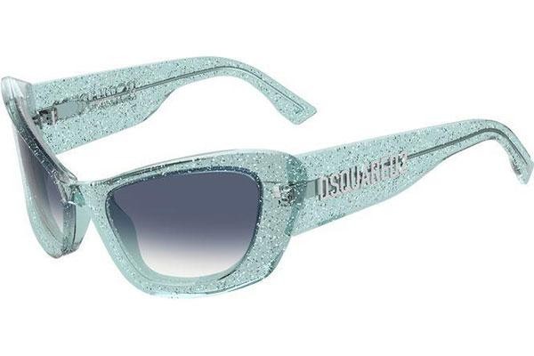 Napszemüvegek Dsquared2 D20118/S MVU/08 Cat Eye Kék