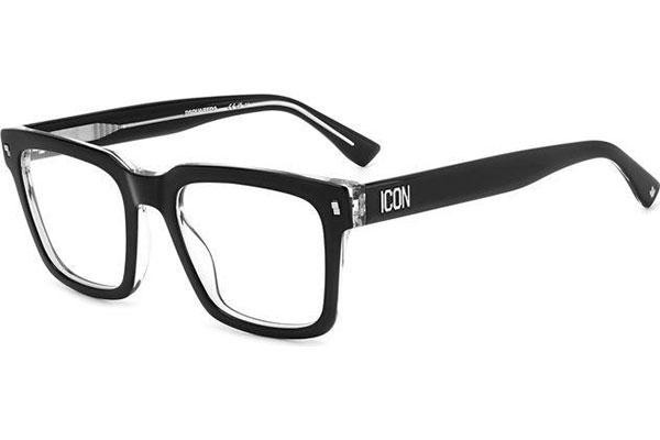 szemüvegeinket Dsquared2 ICON0013 7C5 Szogletes Fekete