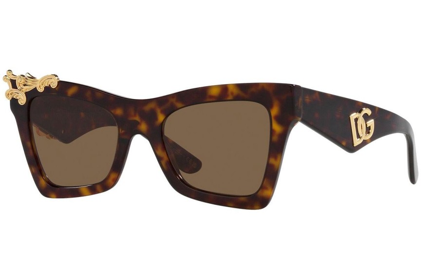 Napszemüvegek Dolce & Gabbana DG4434 502/73 Cat Eye Havana