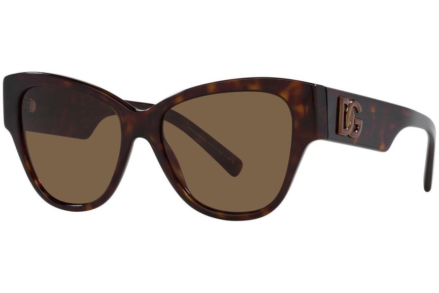 Napszemüvegek Dolce & Gabbana DG4449 502/73 Cat Eye Havana