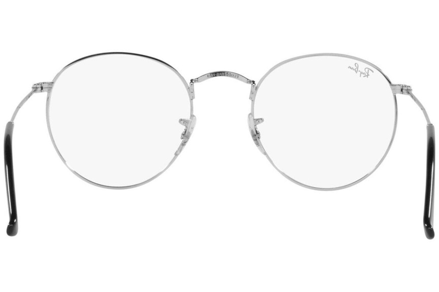 szemüvegeinket Ray-Ban Round Metal Classic RX3447V 2861 Kerek Ezüst