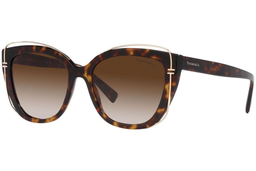 Napszemüvegek Tiffany & Co. TF4148 83633B Cat Eye Havana