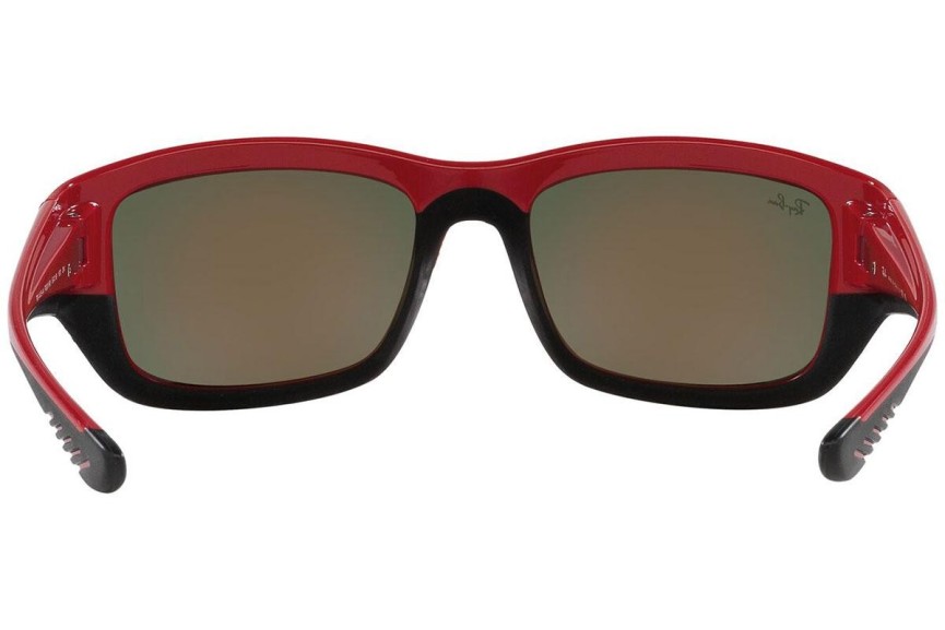 Napszemüvegek Ray-Ban RB4405M F6236Q Szogletes Vörös