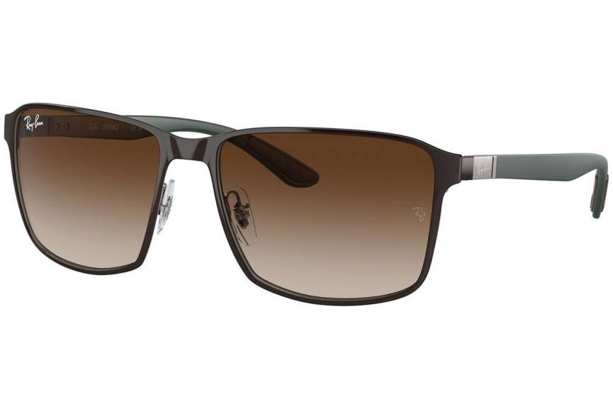 Napszemüvegek Ray-Ban RB3721 188/13 Szogletes Fekete