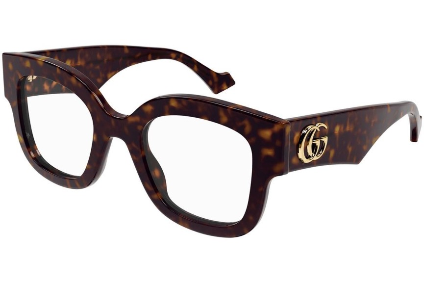 szemüvegeinket Gucci GG1423O 002 Szogletes Havana